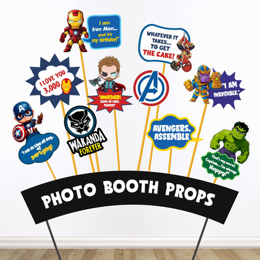 Avengers Theme Classic Props