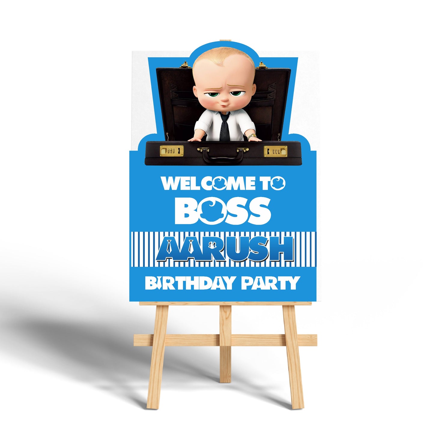Boss Baby Theme Personalized Welcome Board