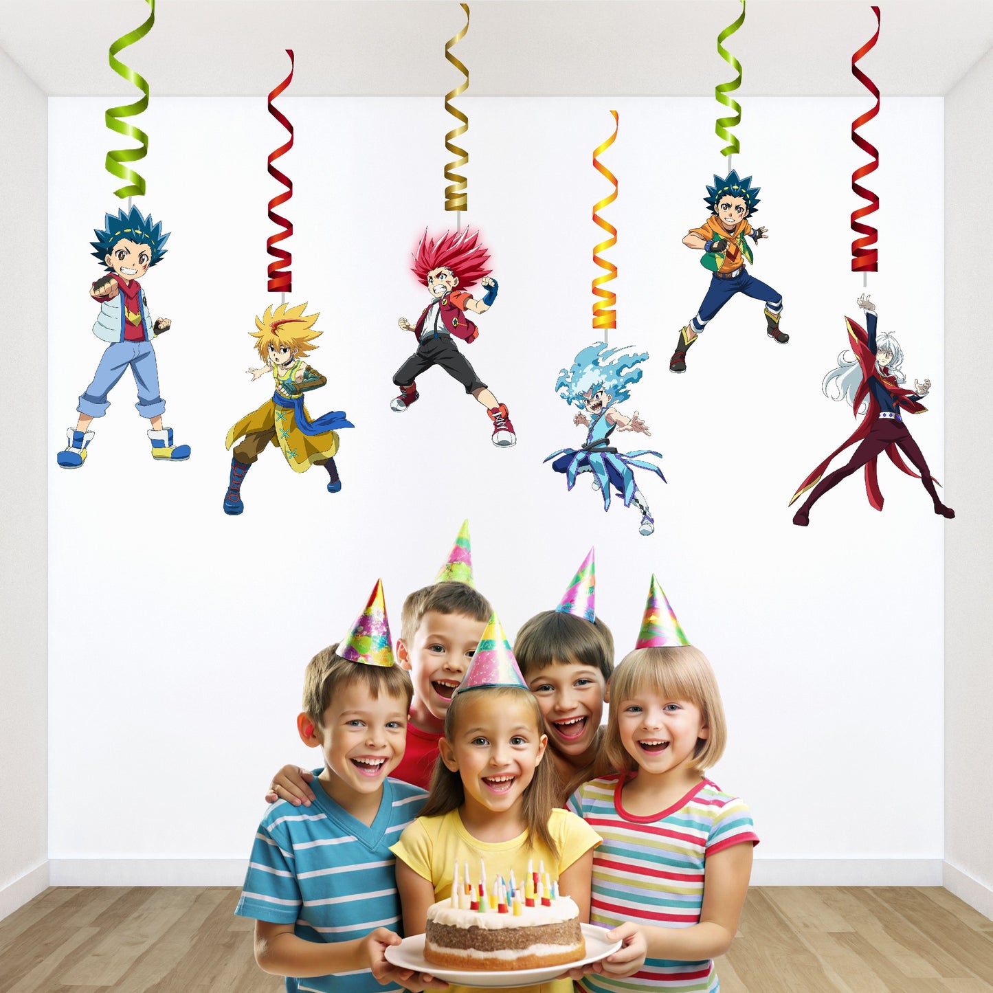 Beyblade Theme Swirls