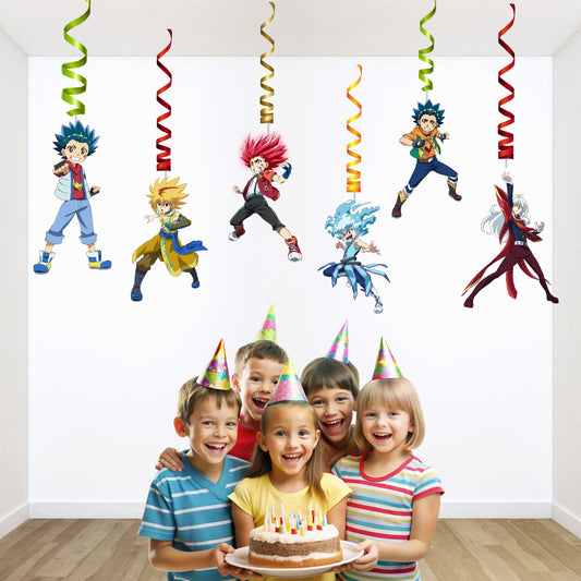 Beyblade Theme Swirls