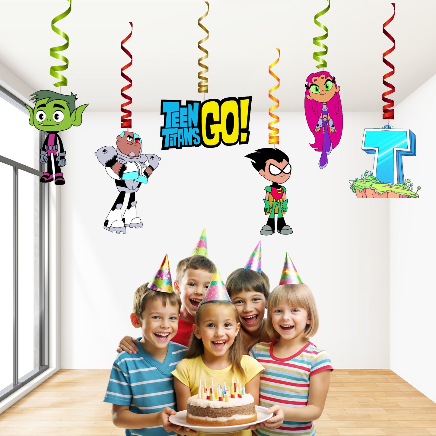 Teen Titans Theme Swirls