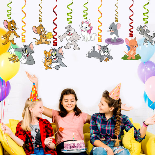 Tom & Jerry Theme Swirls