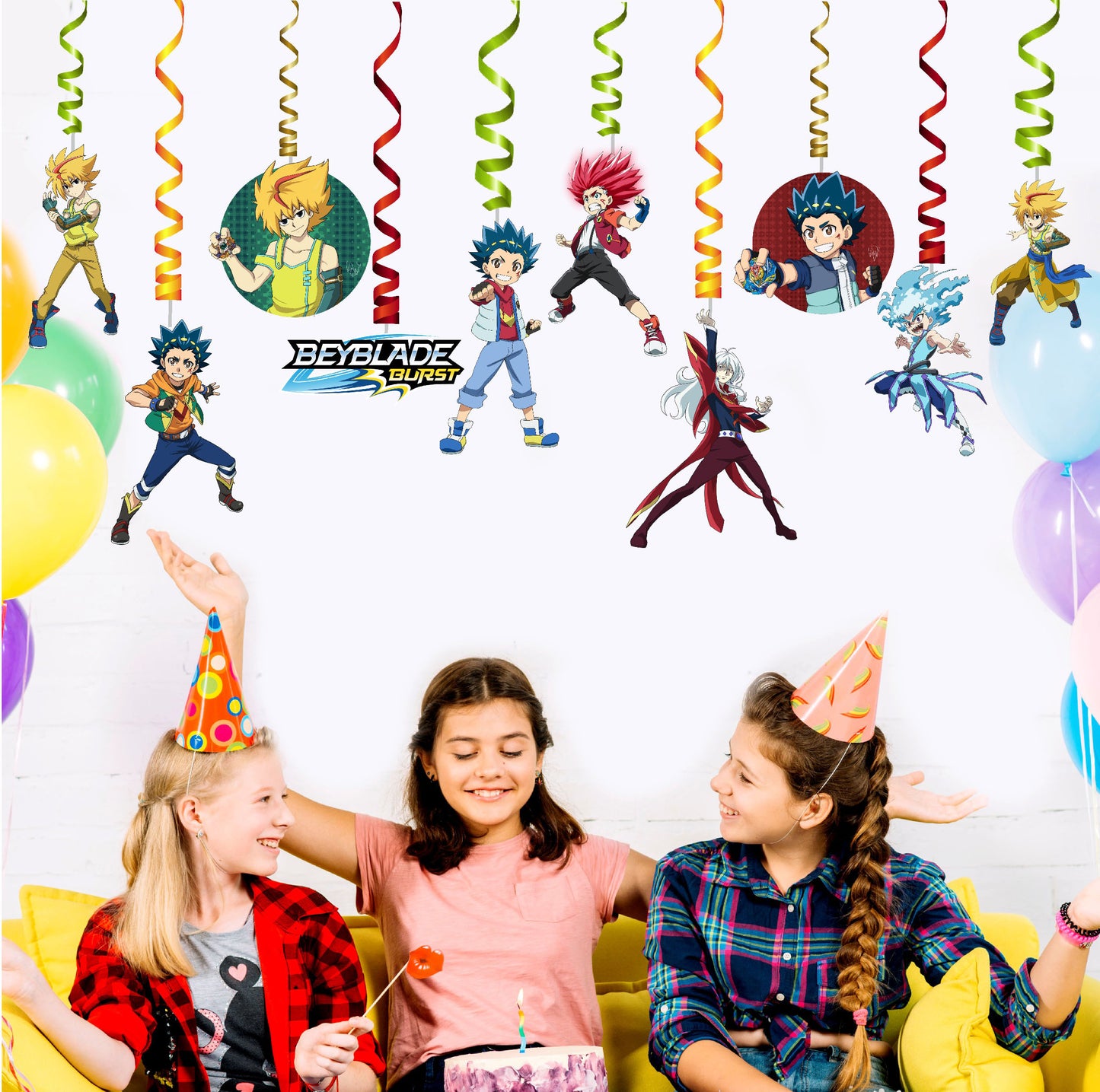 Beyblade Theme Swirls