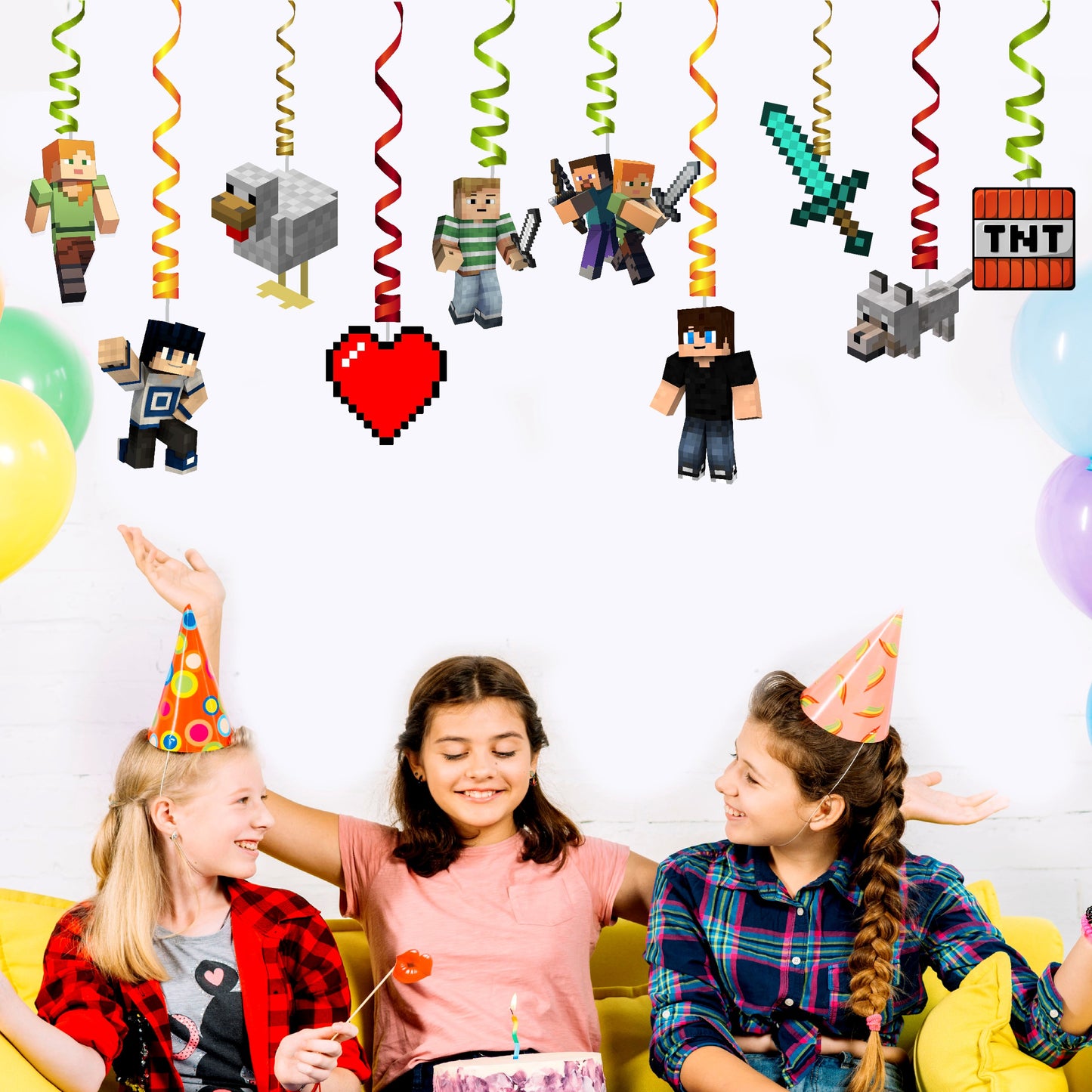 Minecraft Theme Swirls