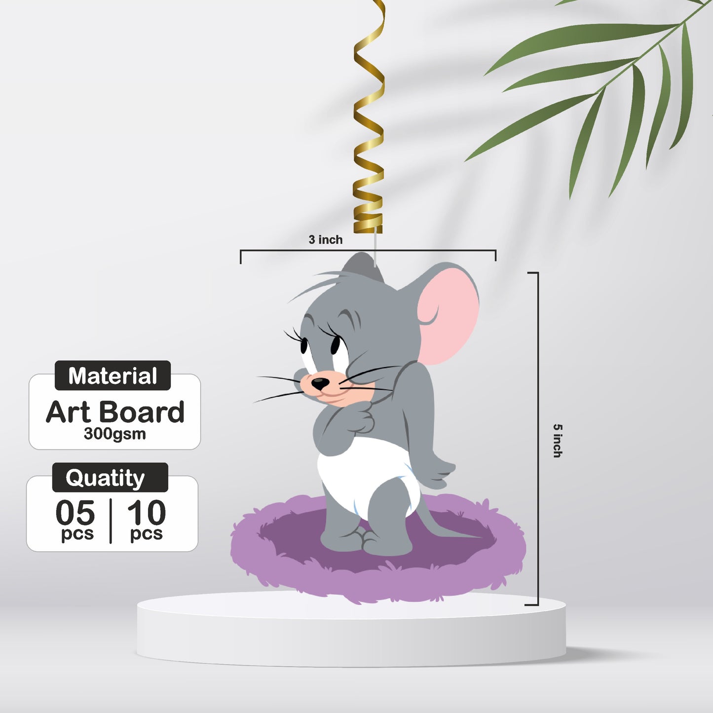 Tom & Jerry Theme Swirls