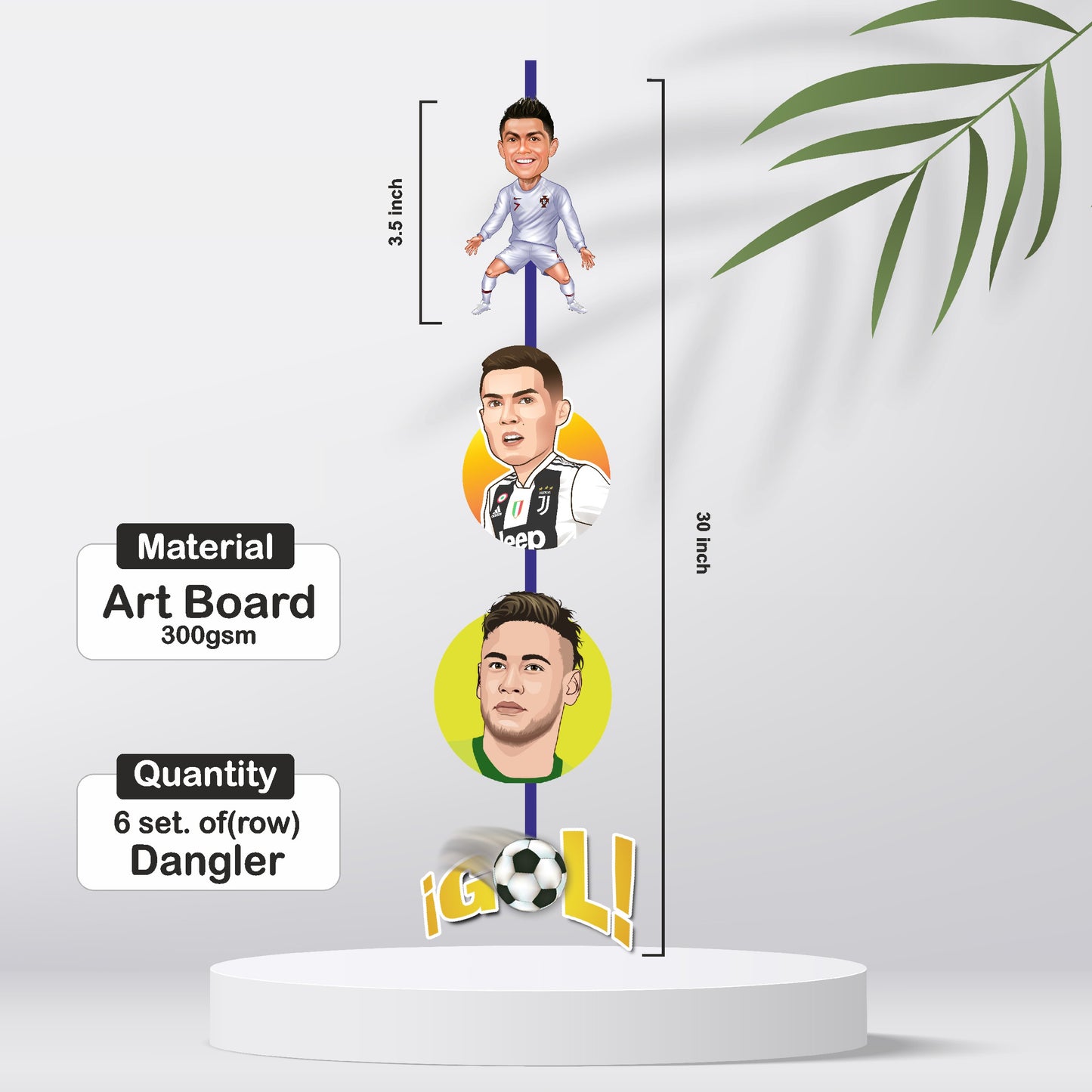 Football Theme Danglers