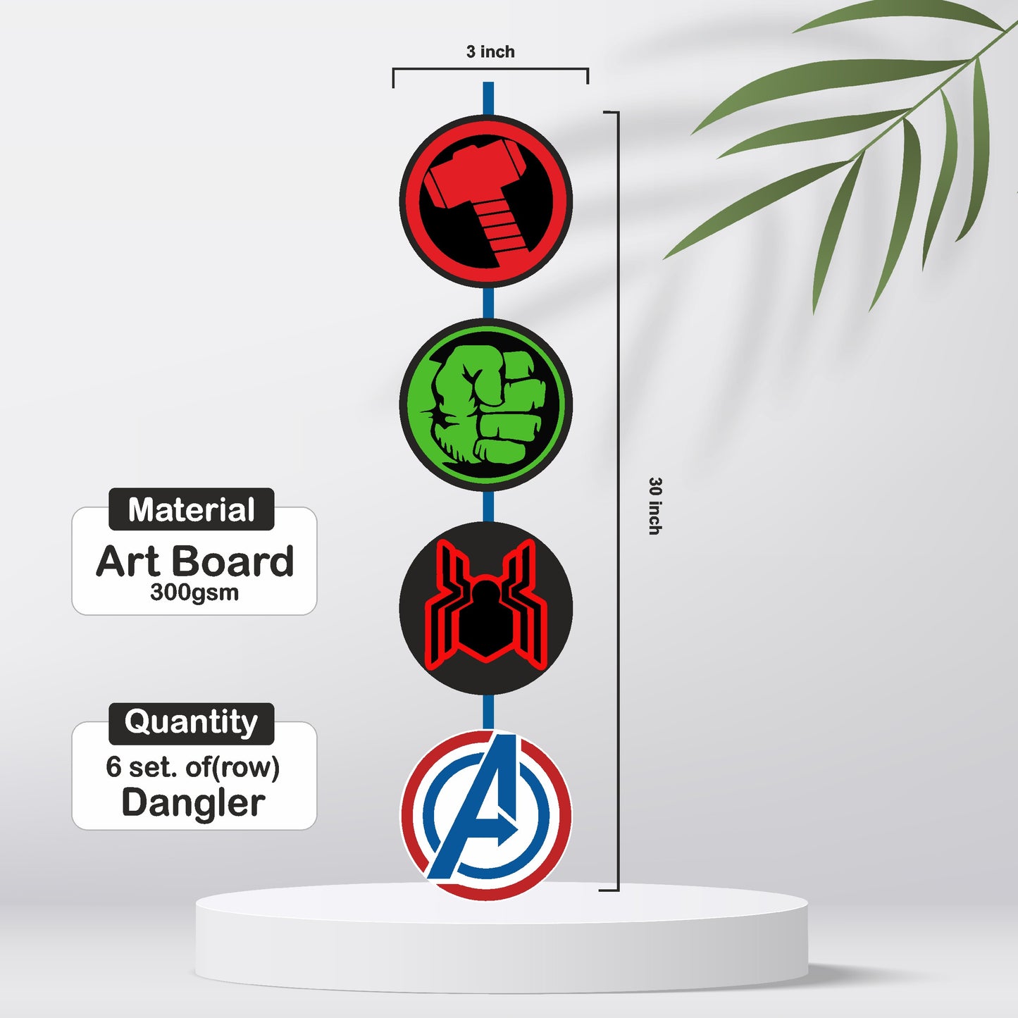 Avengers Theme I Con Danglers