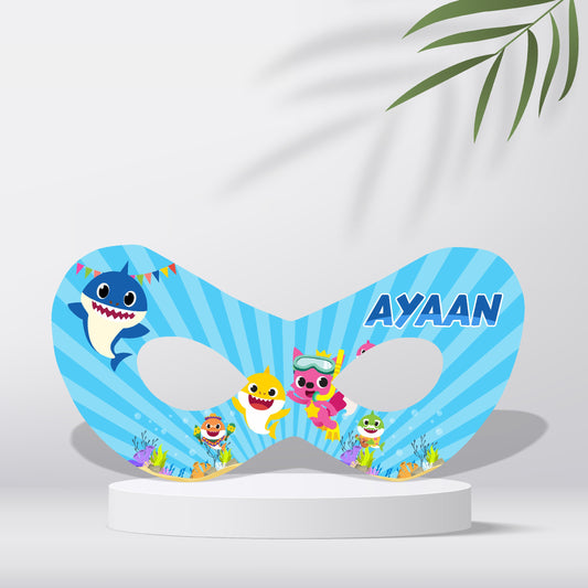 Baby Shark Theme Customized Eye Mask