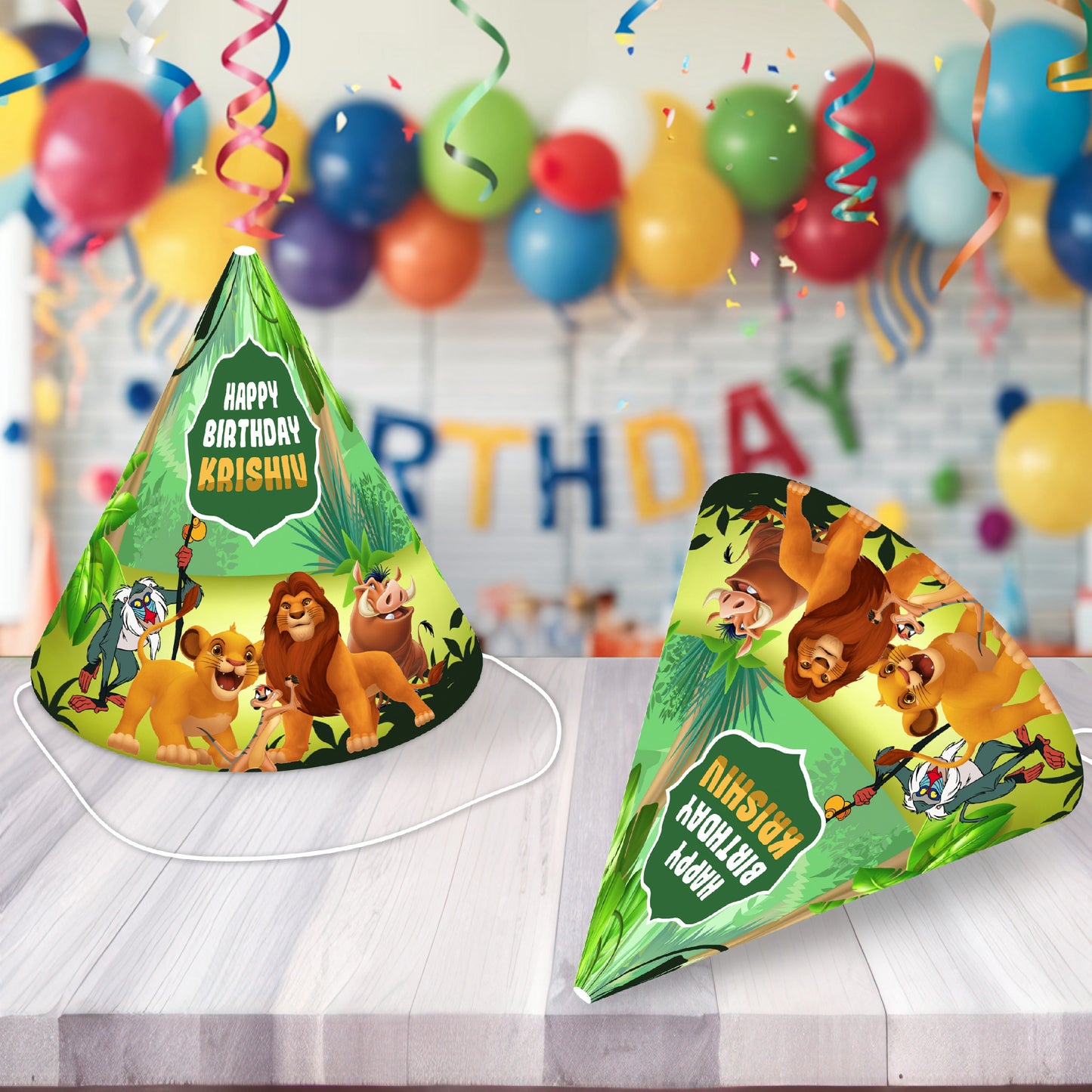 Lion King Theme Personalized Hat