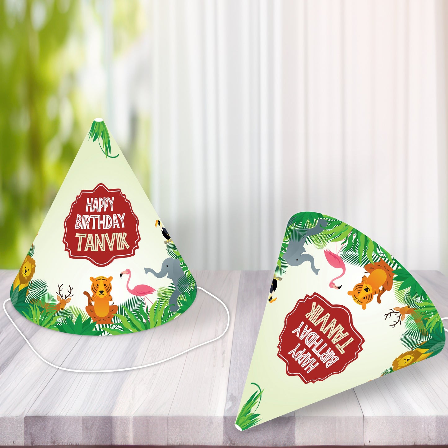 Jungle Theme Personalized Hat