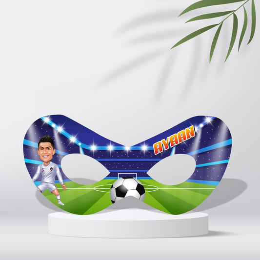 Football Theme Personalized Eye Mask