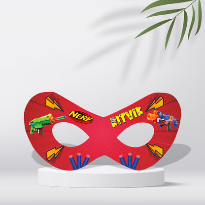 Nerf Gun Theme Personalized Eye Mask My Store