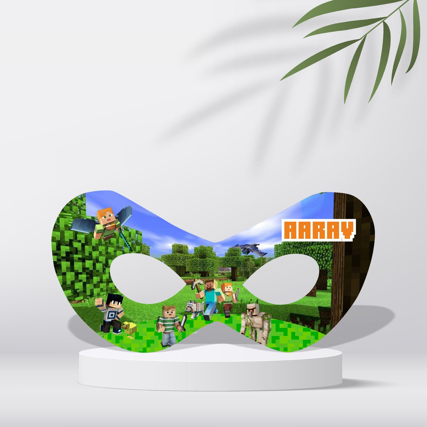Minecraft Theme Eye Mask