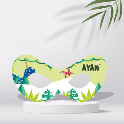 Dino Theme Eye Mask