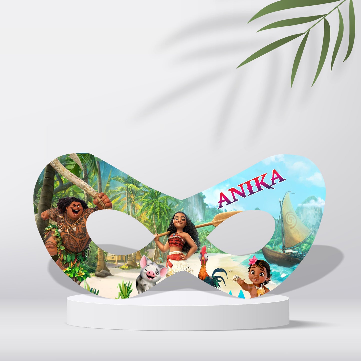 Moana Theme Customized Eye Mask