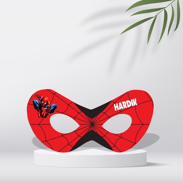 Spider-Man Red Web Eye Masks