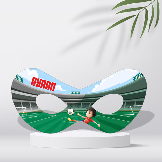 Football Theme Customized Eye Mask