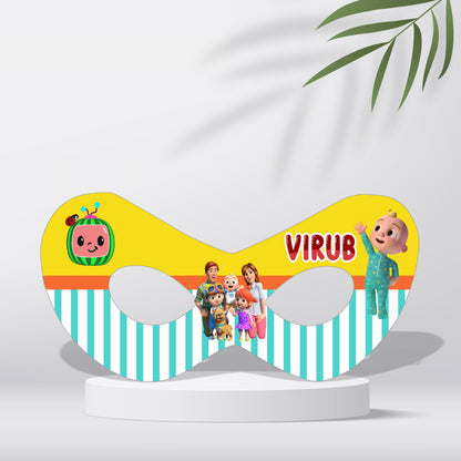 Cocomelon Theme Personalized Eye Mask My Store