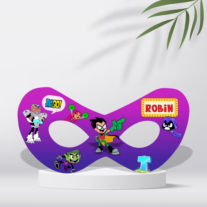 Teen Titans Theme Personalized Eye Mask