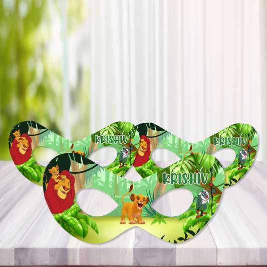 Lion King Theme Personalized Eye Mask