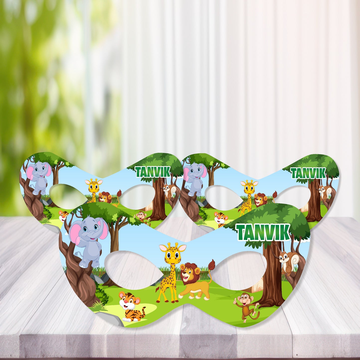 Jungle Theme Eye Mask