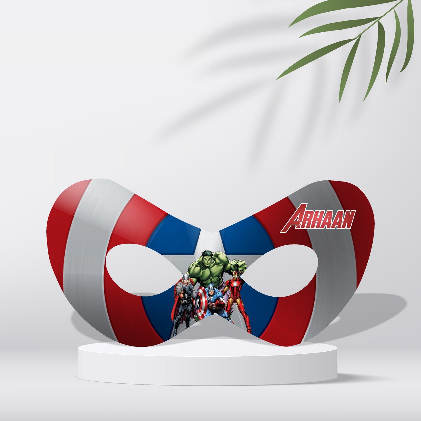 Avengers Theme Customized Eye Mask