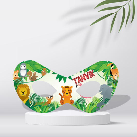 Jungle Theme Personalized Eye Mask