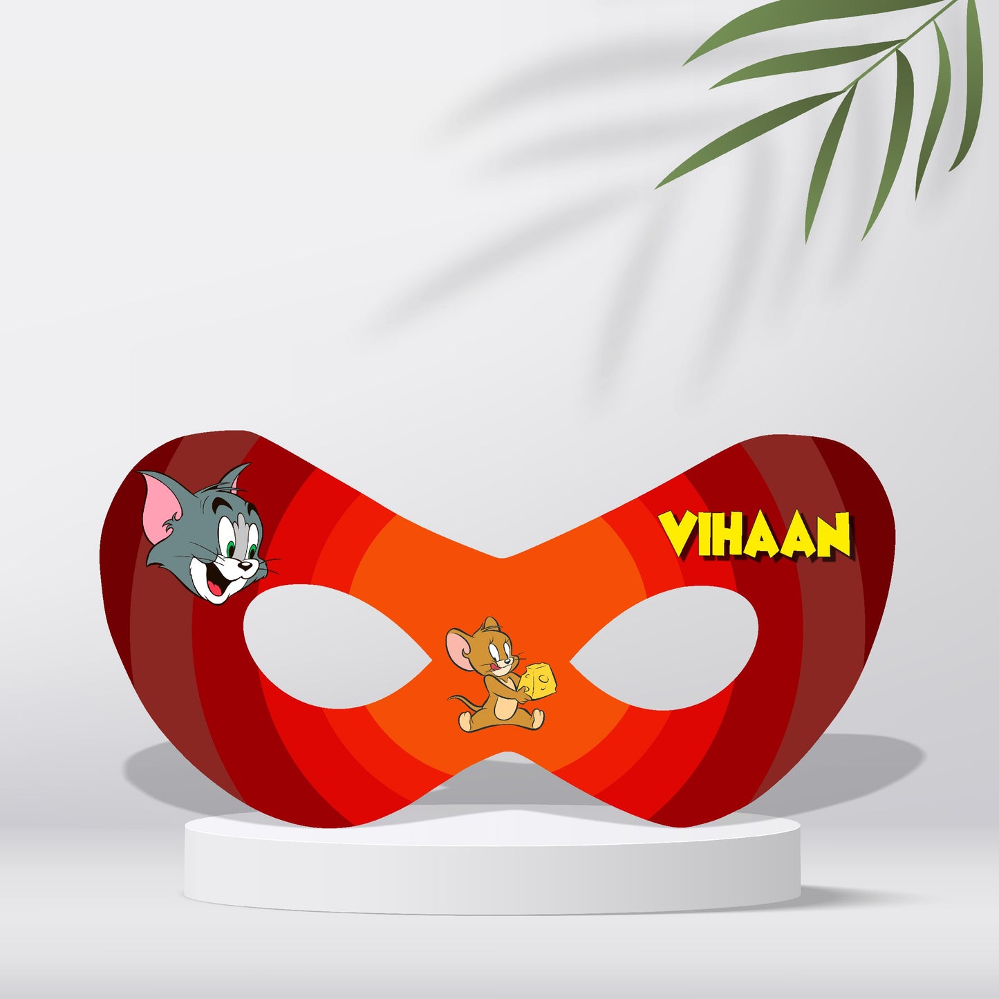 Tom & Jerry Theme Personalized Eye Mask