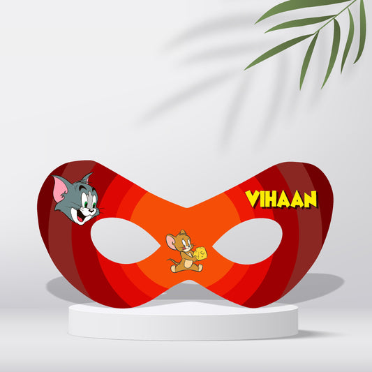 Tom & Jerry Theme Personalized Eye Mask