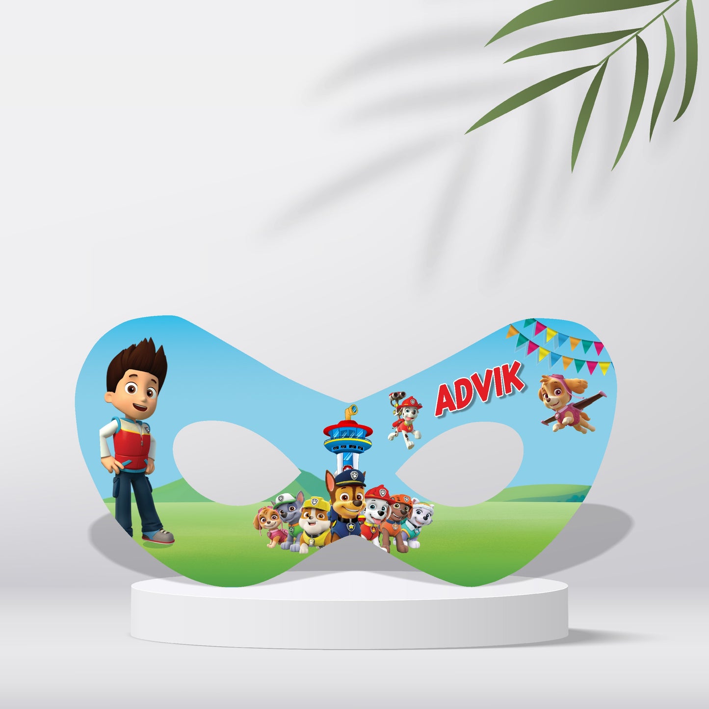 Paw Patrol Theme Customized Eye Mask