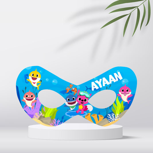 Baby Shark Theme Customized Eye Mask