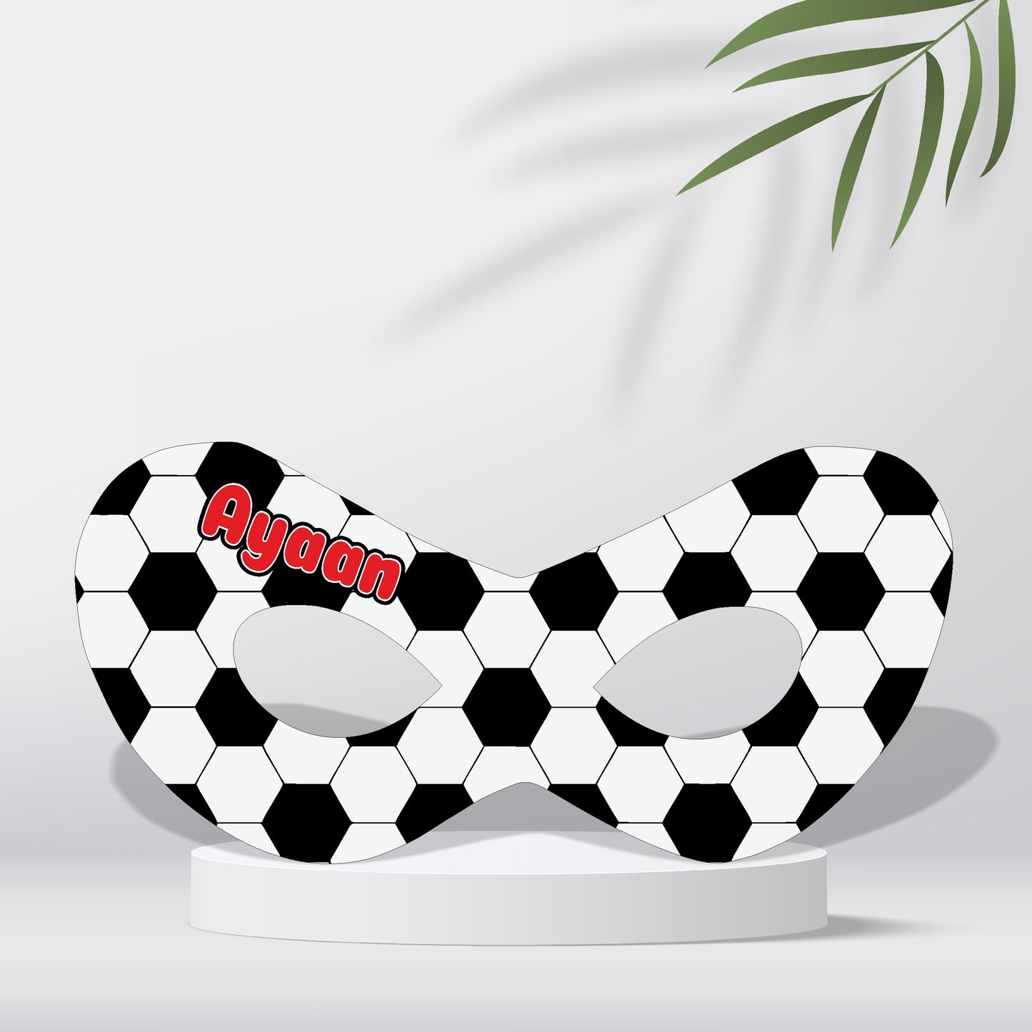 Football Theme Eye Mask