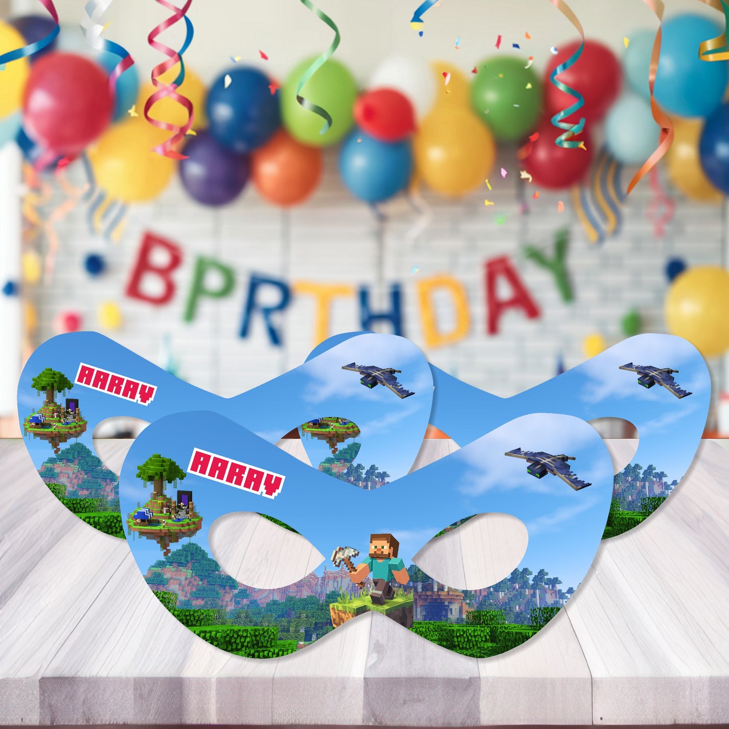 Minecraft Theme Customized Eye Mask