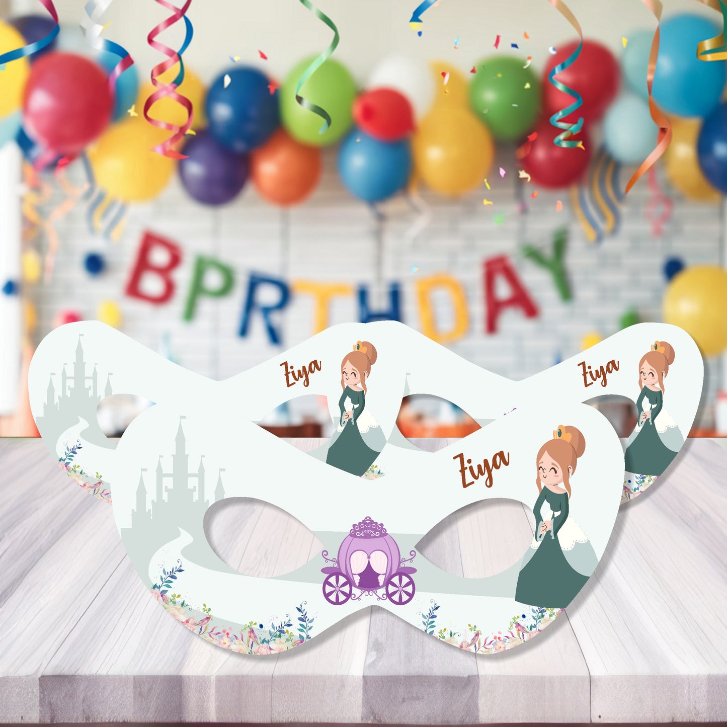 Princess Theme Customized Eye Mask