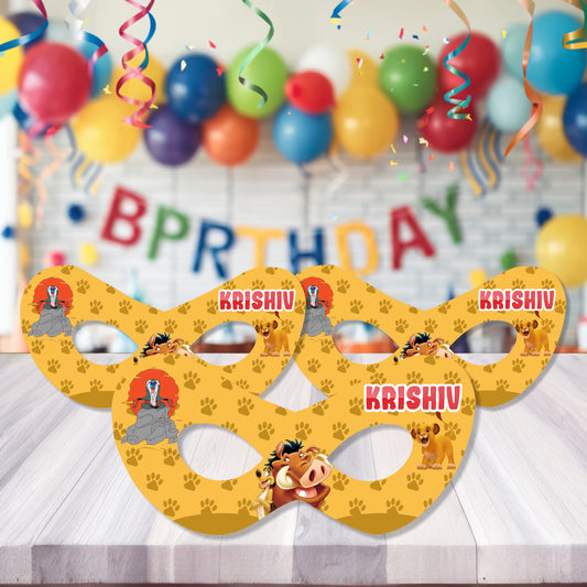 Lion King Theme Customized Eye Mask