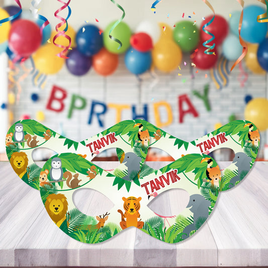 Jungle Theme Personalized Eye Mask