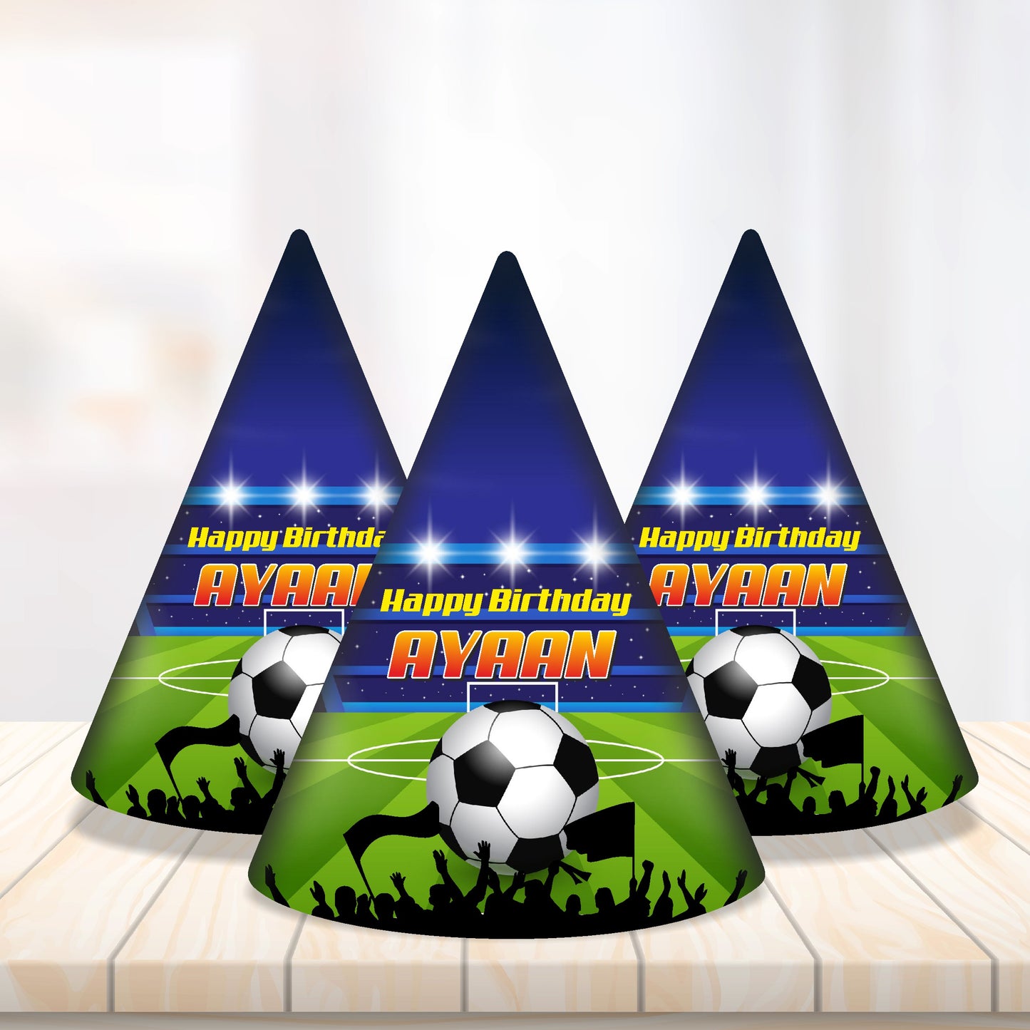 Football Theme Personalized Hat