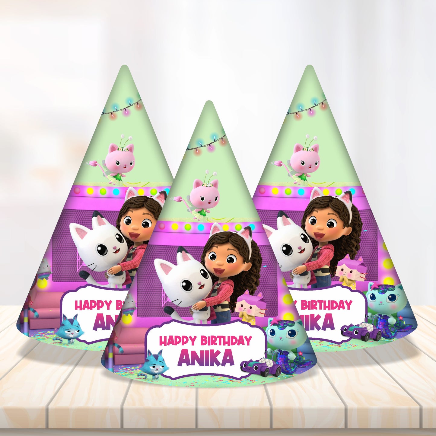 Gabby’s Dollhouse Theme Personalized Hat