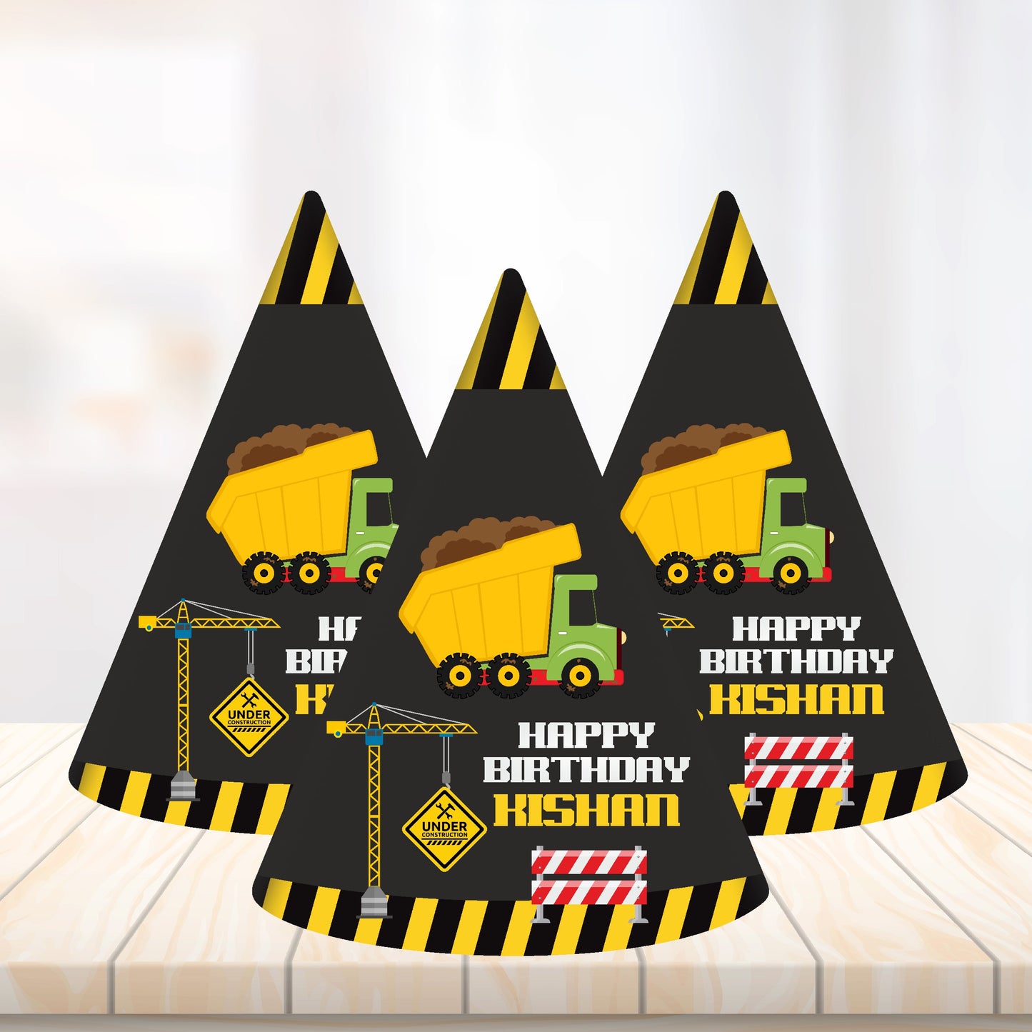 Construction Theme Hat