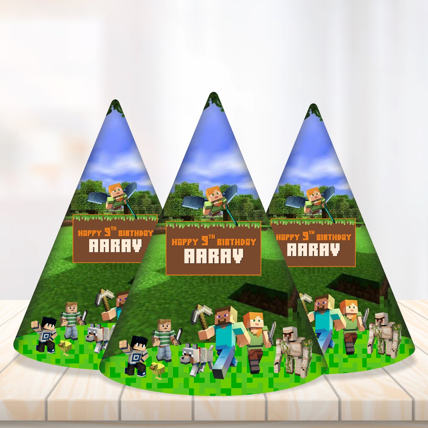 Minecraft Theme Hat