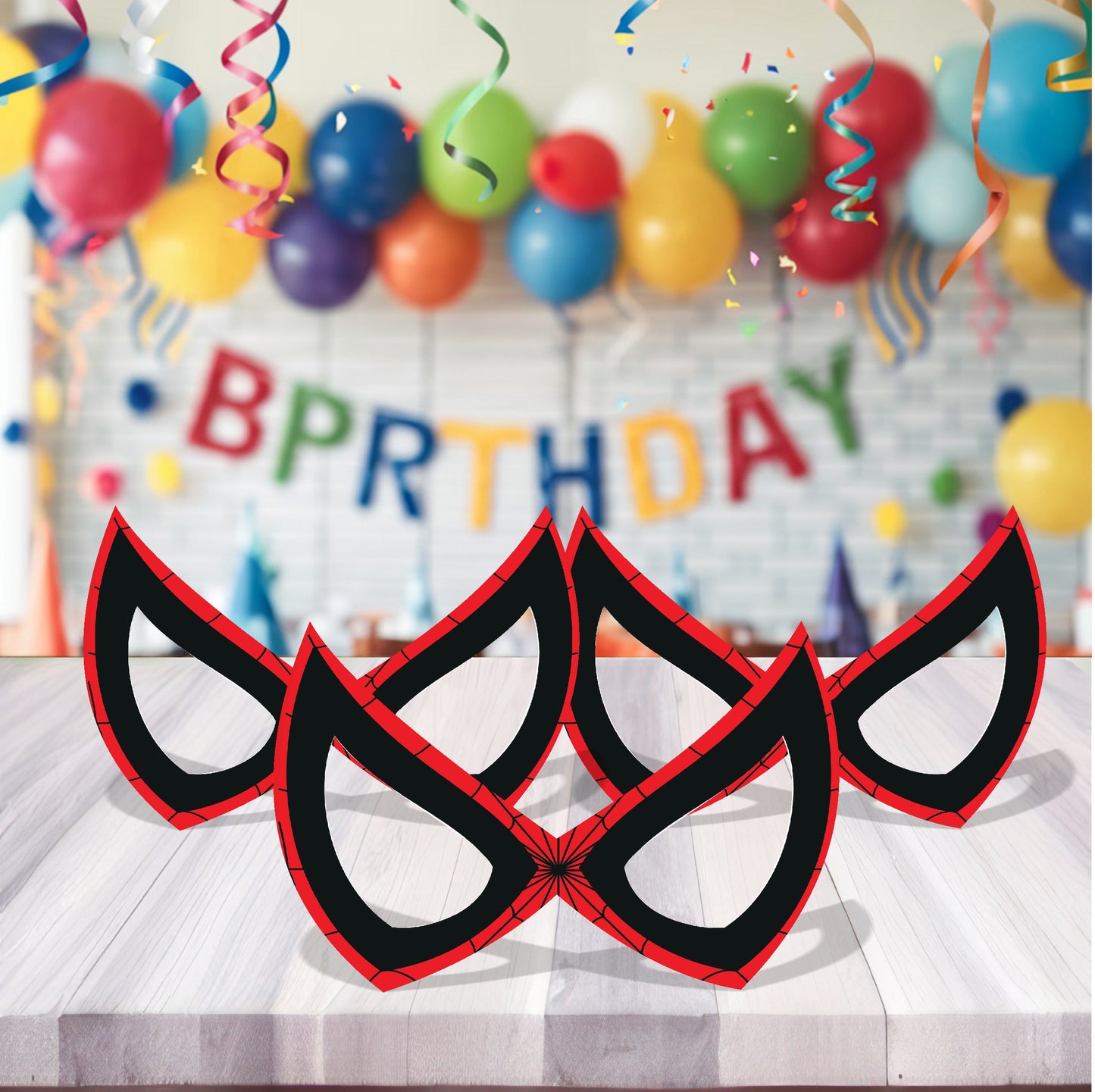 Spiderman Theme Classic Eye Mask