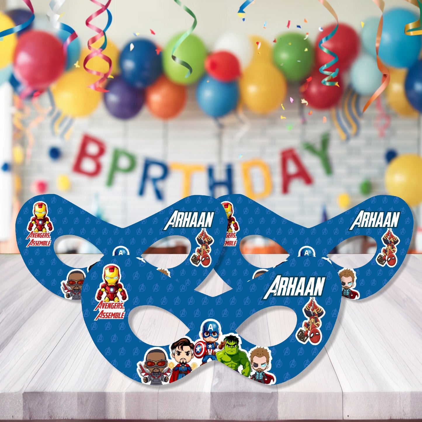 Avengers Theme Classic Eye Mask