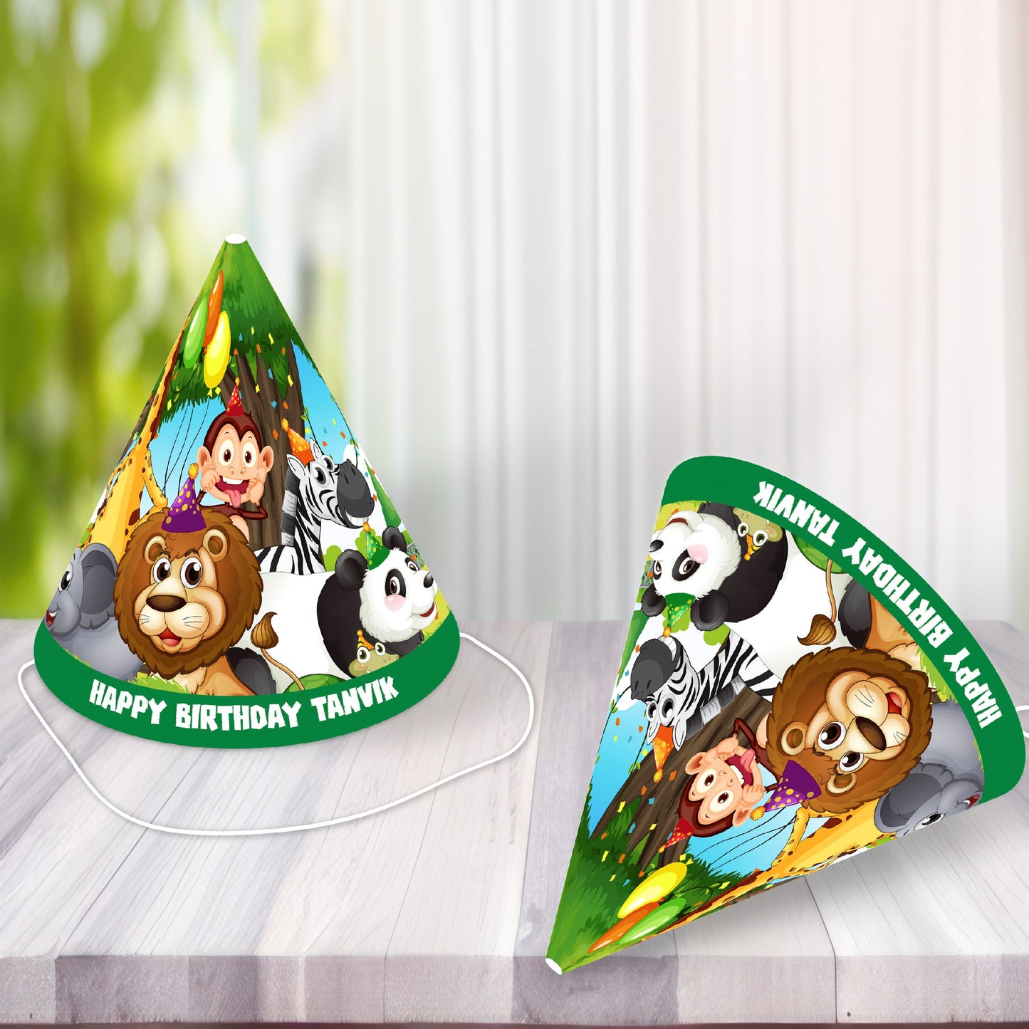 Jungle Theme Customized Hat