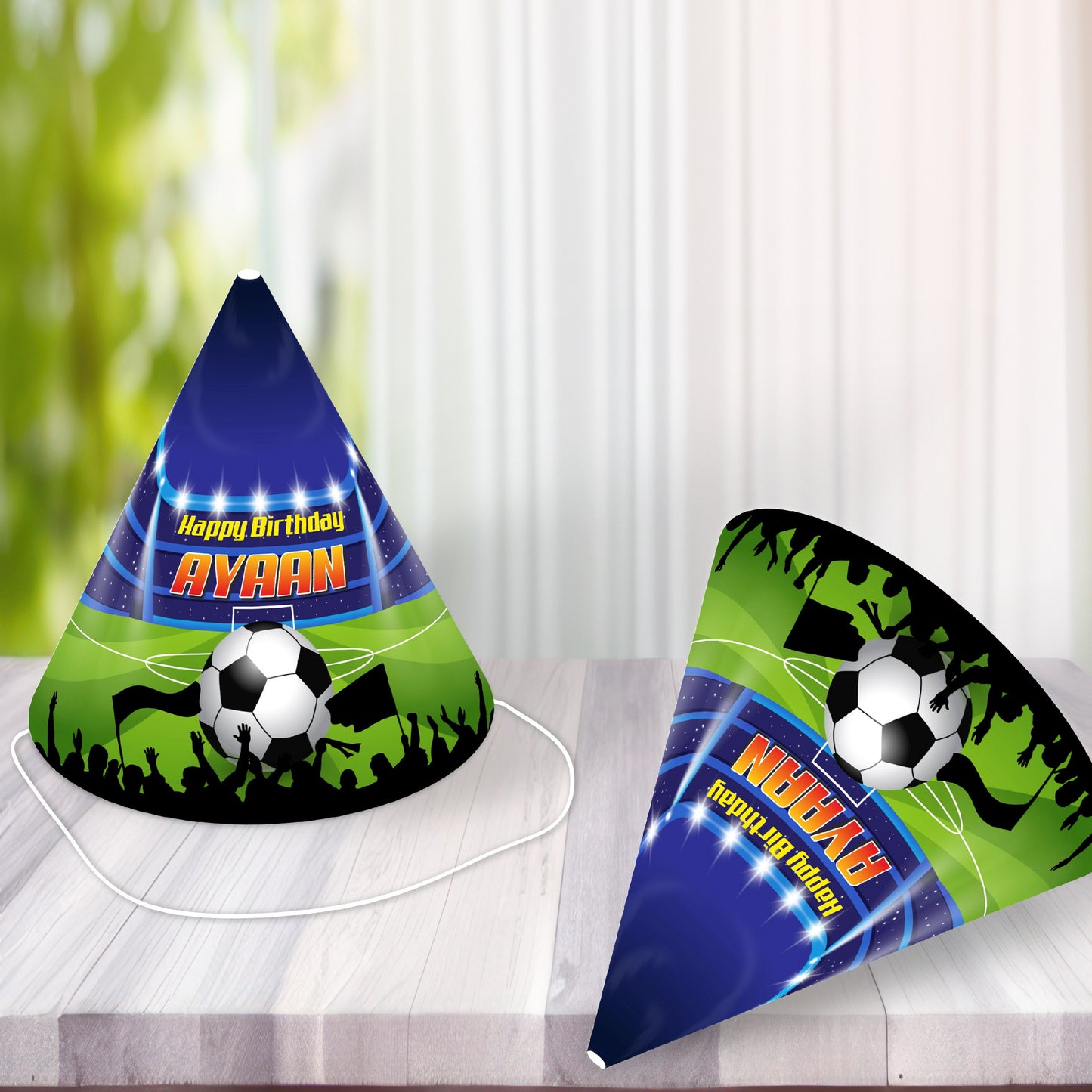 Football Theme Personalized Hat