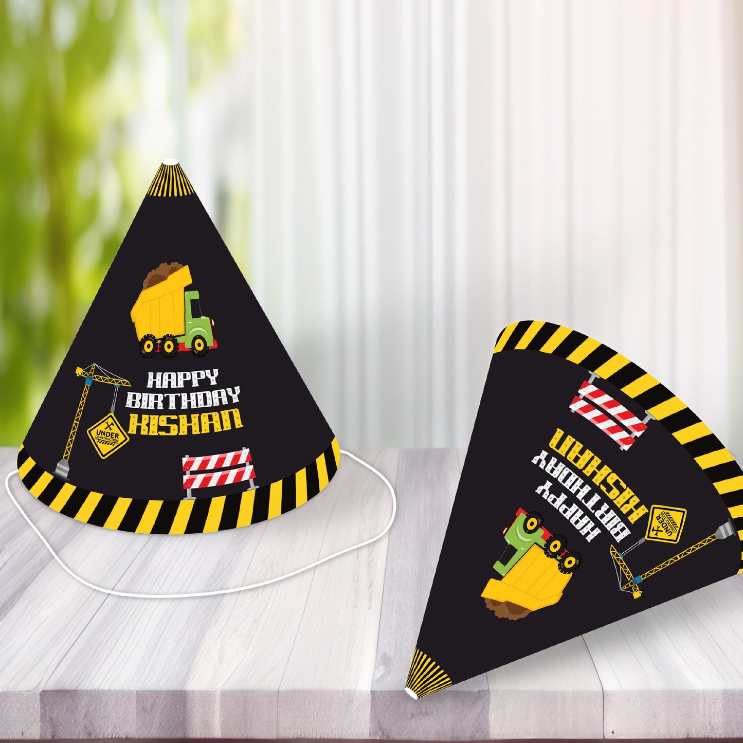 Construction Theme Hat