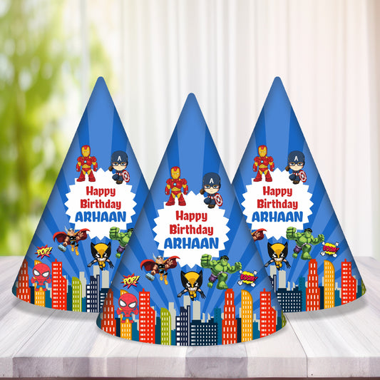 Avengers Theme Personalized Hat