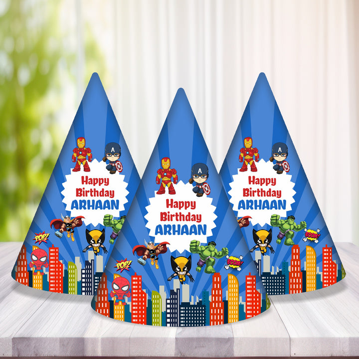 Avengers Theme Personalized Hat