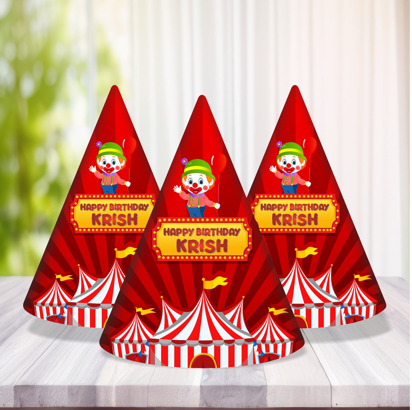 Carnival Theme Personalized Hat