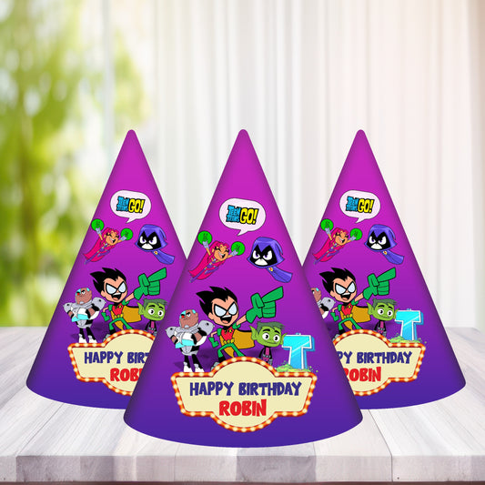 Teen Titans Theme Personalized Hat