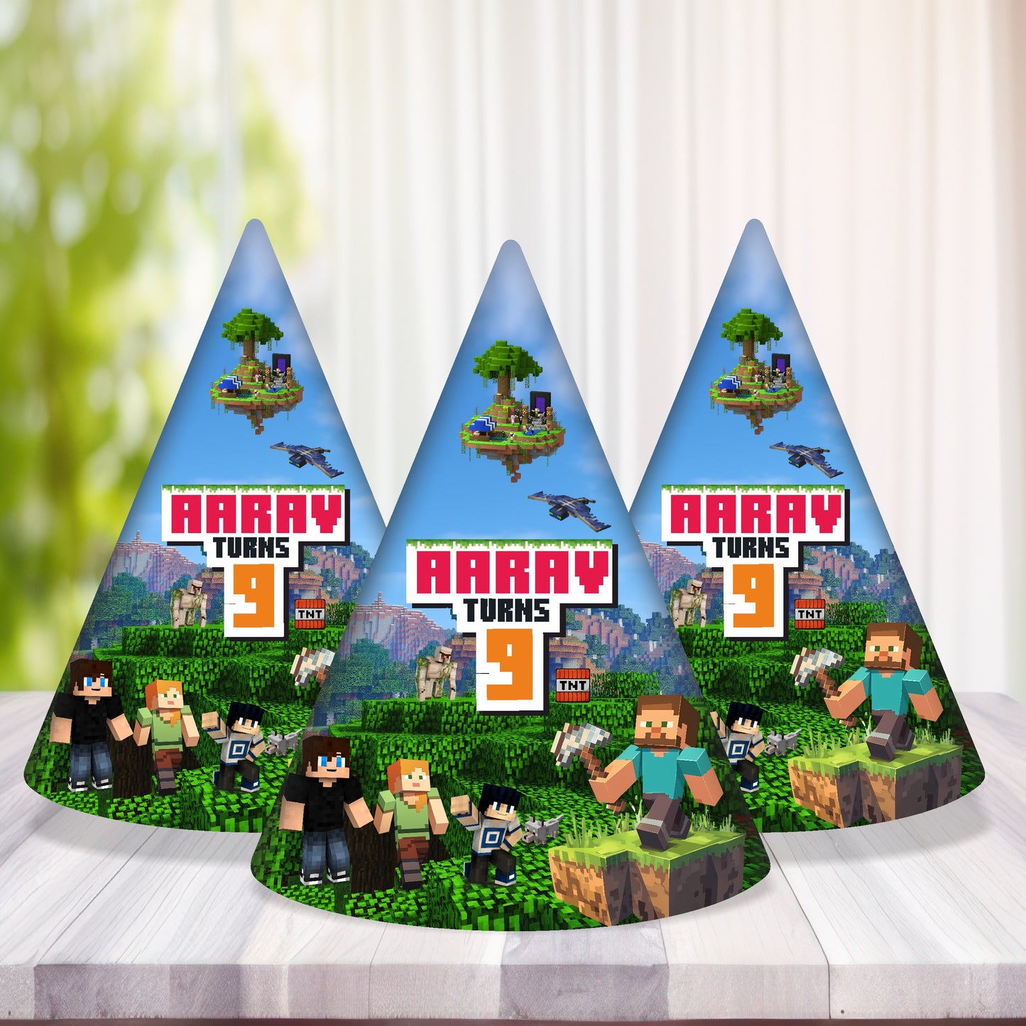 Minecraft Theme Customized Hat